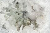 Keokuk Quartz Geode with Calcite & Dolomite - Iowa #144709-3
